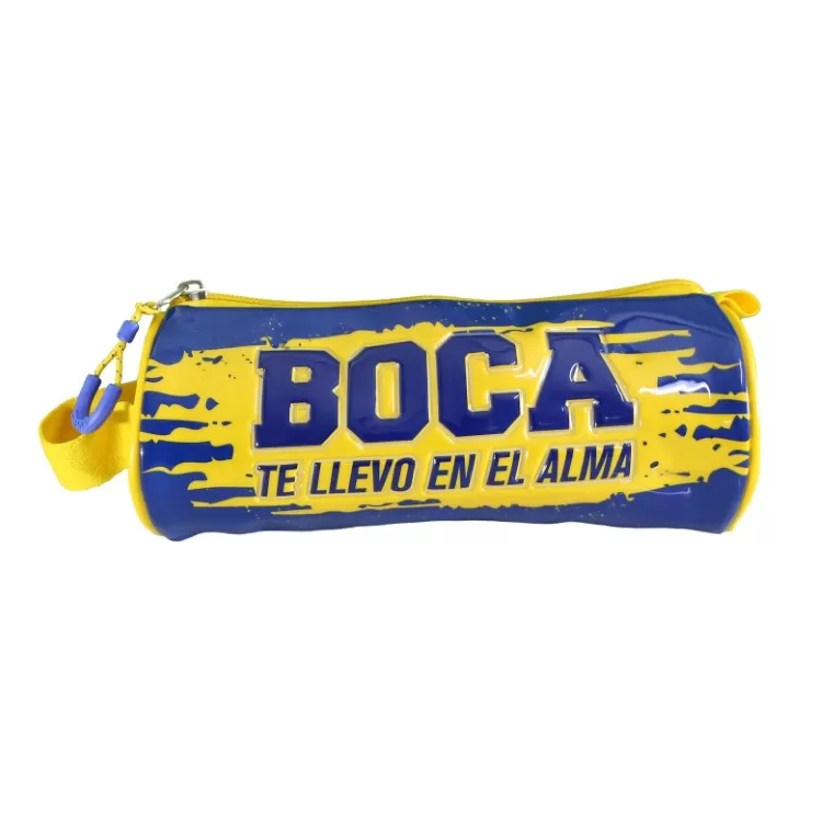 Cartuchera Escolar Cresko 2026 Boca Juniors Tubo Art.BO445
